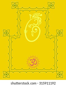 Ganesha The Lord Of Wisdom Vector Art