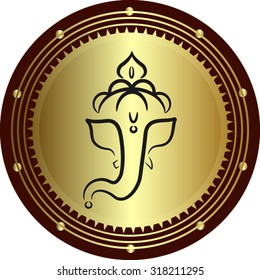 Ganesha The Lord Of Wisdom Vector Art