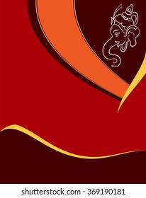 Ganesha The Lord Of Wisdom Vector Art