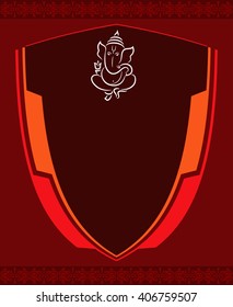 Ganesha The Lord Of Wisdom Vector Art