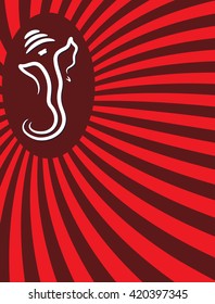 Ganesha El Arte Vector Del Señor De La Sabiduría