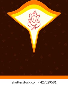 Ganesha El Arte Vector Del Señor De La Sabiduría