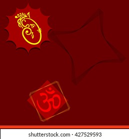 Ganesha El Arte Vector Del Señor De La Sabiduría