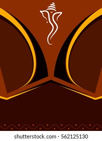 Ganesha The Lord Of Wisdom Vector Illustration