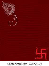 Ganesha, der Herr der Weisheit, Vektorgrafik