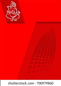 Ganesha The Lord Of Wisdom Vector Illustration