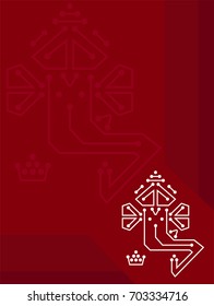 Ganesha The Lord Of Wisdom Vector Illustration