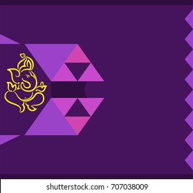 Ganesha, der Herr der Weisheit, Vektorgrafik