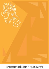Ganesha The Lord Of Wisdom Vector Illustration