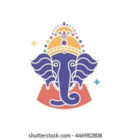 Ganesha, vector illustration