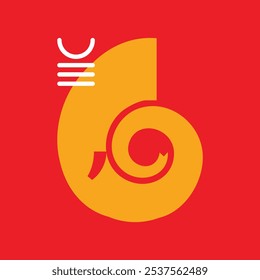 Ganesha vector illustration and traditional background, Ganesh Chaturthi social media banner.