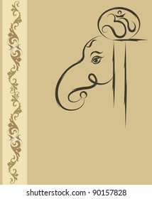 Ganesha Vintage Design