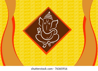Ganesha Wedding Card