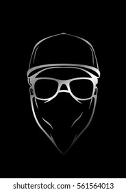 Gangsta icon template