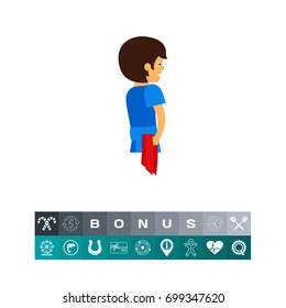 Gangsta man icon