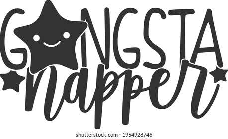 Gangsta Napper - Baby design