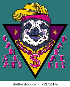 Gangsta Sloth