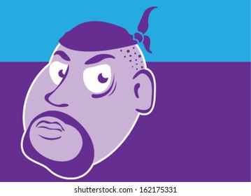 Gangster in bandana