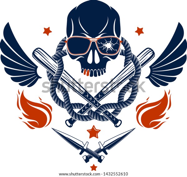 Gangster Emblem Logo Tattoo Aggressive Skull Stokovye Izobrazheniya V Hd I Milliony Drugih Stokovyh Fotografij Illyustracij I Vektornyh Izobrazhenij Bez Licenzionnyh Platezhej V Kollekcii Shutterstock Ezhednevno Dobavlyayutsya