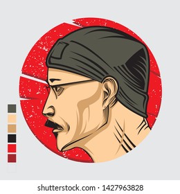 gangster head scared illustration awesome art