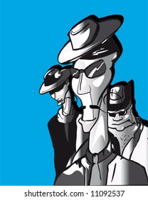 the gangster party