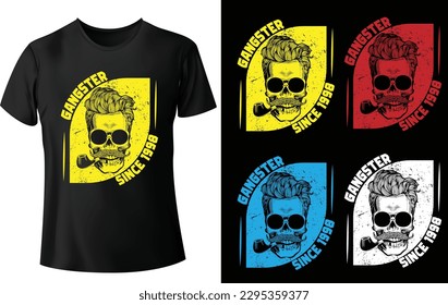 Gangster since 1998...t-shirt design concepts for boys