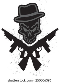 gangster skull