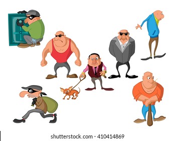 Gangsters set