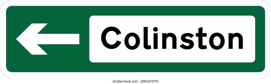 Gantry Mounted Signs on All‑Purpose Roads, Map‑Type Advance Direction Signs, Road signs in the United Kingdom