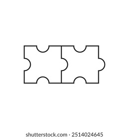 Lückensymbol, Vektorgrafik, Logo-Design