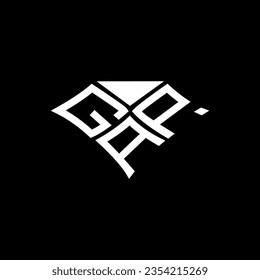 GAP letter logo vector design, GAP simple and modern logo. GAP luxurious alphabet design  