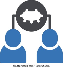 gap vector glyph color icon