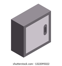Garage ambry icon. Isometric of garage ambry vector icon for web design isolated on white background