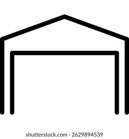 Garage Auto Service Vector Web Icon
