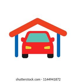 Garage Automotive Logo Icon Design