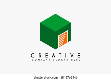 garage building logo design vector inspiration