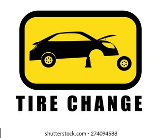Garage design over white background, vector illustration.