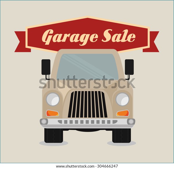 Garage Digital Design Vector Illustration 10 Stock Vector Royalty