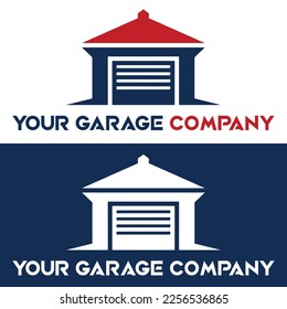 Garage Door repairs logo in vector