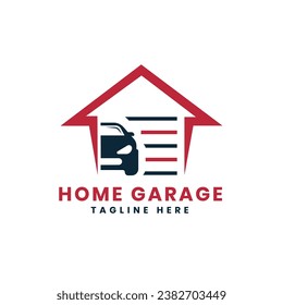 Garage Home logo concept for automotive and car industry