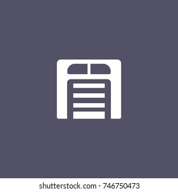 garage icon for car