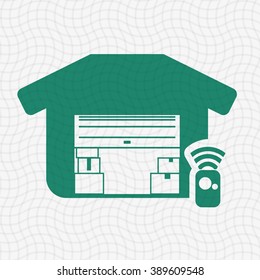 Garage icon design 