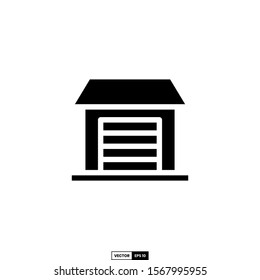 Garage icon, design inspiration vector template for interface and any purpose