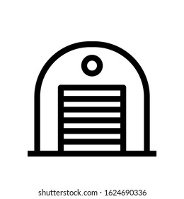 Garage icon, design inspiration vector template for interface and any purpose