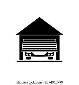 garage   icon design template vector isolated illustration 