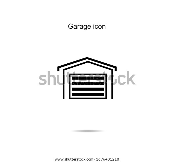 Garage icon design vector illustration graphic\
on background