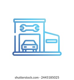 Garage icon design vector stock