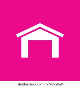 garage icon illustration isolated vector sign symbol