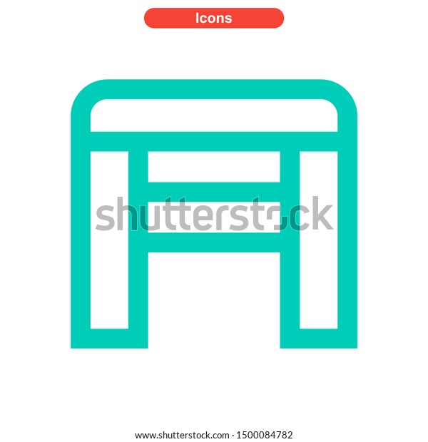 garage icon icon isolated\
sign symbol vector illustration - High quality and colored vector\
icons.\
