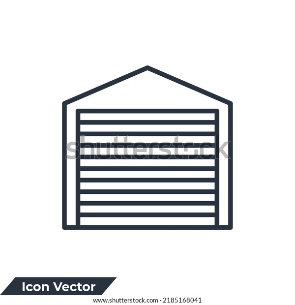 garage icon logo\
vector illustration. Car service garage symbol template for graphic\
and web design\
collection